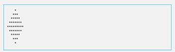 (Diamond-Printing Program) Write a program that prints the following diamond shape. You may use...