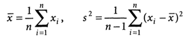 The set of numbers of Exercise 17.3 is assumed to represent the numbers that turned up on a die....-4