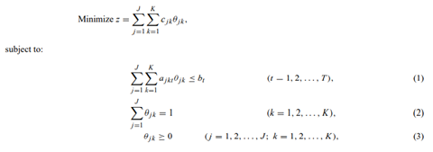 Reconsider the large-scale linear program proposed in the previous exercise: a) Let us apply the...-1