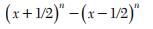 Sum the series 1.2 D xn - 2.3 D 2 x n + 3.4 D 3 x n - 4.5 D 4 x n + ¼ to n terms Show that Which one...-2