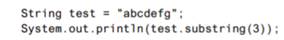 What output is produced by the following lines of program code? What output is produced by the...-4