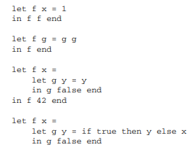 Download fun2.zip and build the micro-ML higher-order type inference as described in file README.TXT...-1