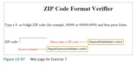 Create an empty Web Site application named ZipCode and save it in the VB2015\ Chap12 folder. Add a...