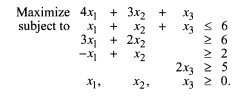 Solve the following problem by the Dantzig-Wolfe decomposition algorithm. Use Phase I to get started...