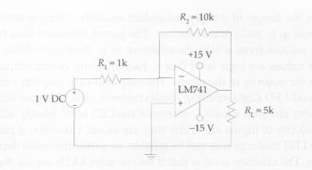 Use the MIL-HDBK~217F data in Appendix C to determine the reliability of the inverting op amp...