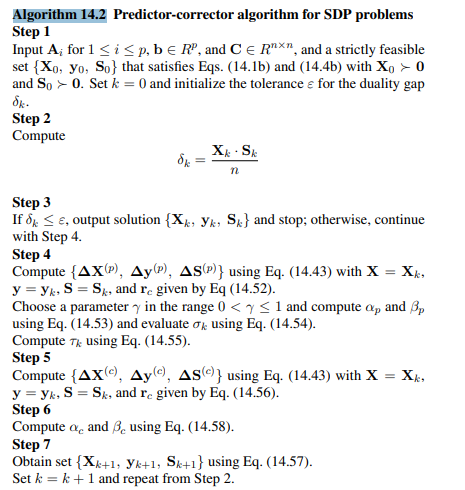 Apply Algorithm 14.2 to the shortest distance problem in Example 13.5.-2