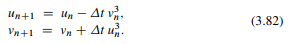 Consider the following system of ODEs: (a) Define (b) Derive the following explicit finite...-3