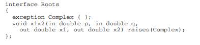 Implement a server with an operation x1x2() that passes two doubles p and q and calculates and...-2