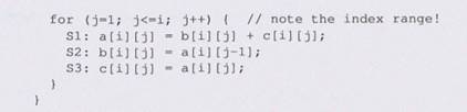 Code Analysis. For the code shown below: (a) Draw its Iteration-space Traversal Graph (lTG) 69 (b)...-2