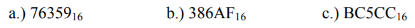 Identify the set number, tag, and word position for each of the 30- bit addresses stored in an 8K...-2