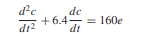 The feedback control system is characterized by where c is the output variable and e = r-0.4c....