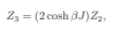 Use the recursion relation (5.34) and the result (5.32) for Z2 to confirm the result (5.28) for ZN ....-2