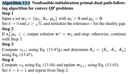 Solve the shortest-distance problem described in Example 13.2 by using Algorithm 13.3.-2