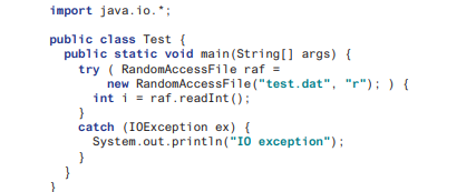 Can RandomAccessFile streams read and write a data file created by DataOutputStream? Can...