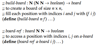 Develop a vector representation for chessboards of size n x n for n in N. Then develop the following...