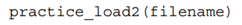 Write a function that looks inside the file with the given filename (e.g., "names.json") to...