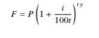 Accruing annual compound interest is a common financial benefit for investors. Given a principal...-1