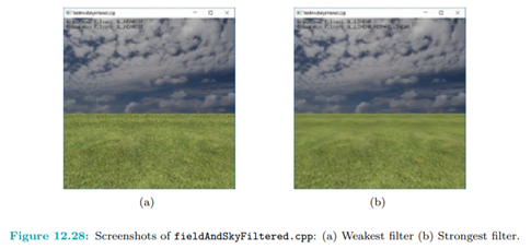 Run fieldAndSkyFiltered.cpp, identical to fieldAndSky.cpp except for additional filtering options....