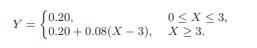 A certain telephone company charges for calls in the following way: $0.20 for the first 3 min or...