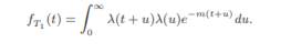 Consider the nonhomogeneous Poisson process with ?(t) = cata-1 [PARZ 1962]. Let Tk denote the...-2