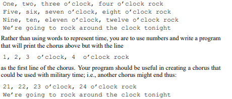 In a song made famous by Bill Haley and the Comets, the chorus is You should use the arithmetic...