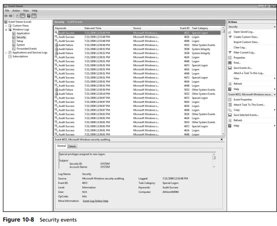 Microsoft Windows Vista uses Windows Eventing 6.0 as part of the Windows Event Log service. Windows...