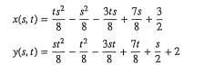 Show that the following integral over a four-sided region bounded by the curves shown in Figure...-2