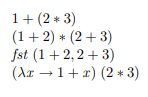 Identify the redexes in the following expressions, and determine whether each redex is innermost,...