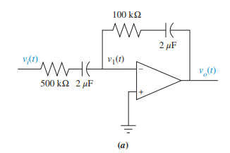 Find the transfer function, o i , for each operational amplifier circuit shown in Figure P2.7....-4