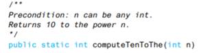 What is the output of the following code? Complete the definition of the following method. Your...-3