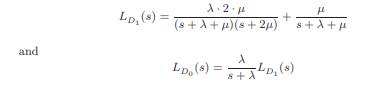 Show that the interdeparture time distribution of an M/M/m FCFS queue is exponential. To simplify...