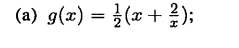 For each function listed below, find an interval [a,b] such that g([a,b]) C [a,b]. Draw a graph of y...-1