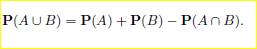 The inclusion-exclusion formula. Show the following generalizations of the formula (a) Let A , B ,...-1