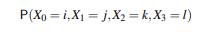 Let X n be a time-homogeneous Markov chain with transition probabilities pij. Put ?i : = P(X 0 = i)....