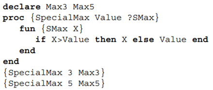 Lexically scoped closures. Given the following code: Without executing any code, predict what will...-1