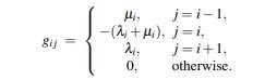 The general continuous-time random walk is defined by Write out the forward and backward equations....