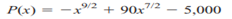 MARGINAL ANALYSIS The profit obtained from producing x thousand units of a particular commodity each...