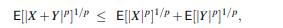 Derive Minkowski’s inequality, Show that if Xn converges in mean of order p to X, and if Yn...