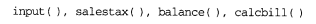 Assume that the following functions have been written: a. Write a C program that calls these...