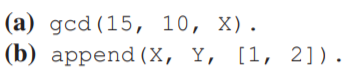 Draw search trees of subgoals and explain Prolog’s responses based on the trees for the following...-1