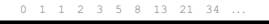 The Fibonacci numbers is a sequence of numbers F i : where F 0 is 0, F 1 is 1, F 2 is 1, F 3 is 2,...-1