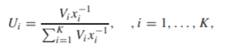 Let V = (V1,...,VK) be a continuous random vector, with and set where x = (x1,...,xK) is a vector of...-2