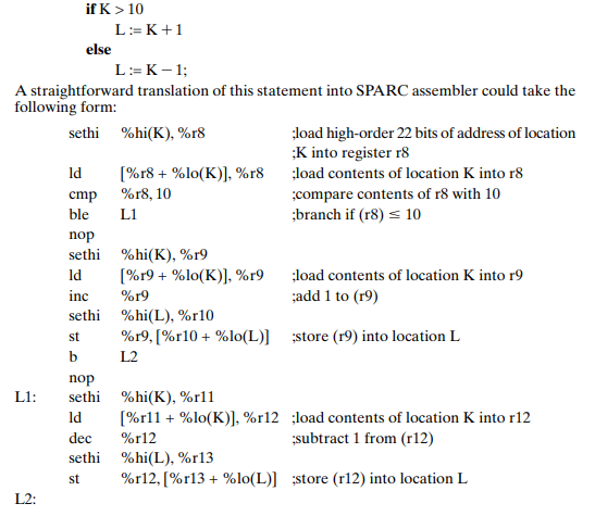 Consider the following code fragment: The code contains a nop after each branch instruction to...