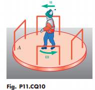 1. A child walks across merry-go-round A with a constant speed u relative to A. The merry-go-round...-5