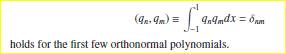 Here we will generalize the Gram–Schmidt orthonormalization process (Eq. (4.198) to Eq. (4.203)) to...-4