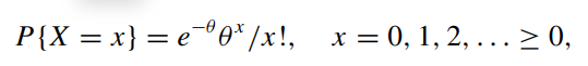 Show that the Poisson law belongs to the exponential family, and hence, or otherwise, show that...