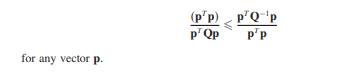 Prove that if Q is positive definite