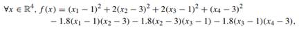 In this exercise we use MATLAB to minimize two functions. (i) Use the MATLAB function fminunc to...-3