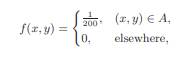 Consider a series connection of two components, with respective lifetimes X and Y . The joint pdf of...