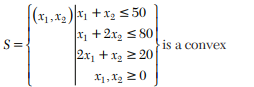 Min. Z = 20x 1 + 10x 2 Max. Z = 120x 1 + 100x 2 If x 1 , x 2 are real, show that the set set. Find...-3